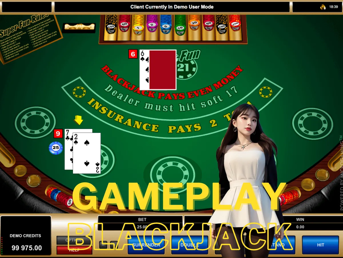 blackjack gameplay live casino ps88